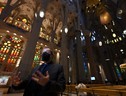 Spagna, sulla Sagrada Familia svetta una nuova torre (ANSA)