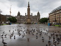 George Square a Glasgow, la città sede della COP26 sul clima (ANSA)