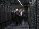 Presidente Mattarella a Bologna, inaugura supercomputer Leonardo (ANSA)