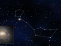 Rappresentazione artistica della galassia Messier 77 (fonte: Jack Pairin, IceCube/NSF) (ANSA)