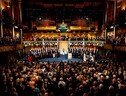 La Concert Hall di Stoccolma nella cerimonia Nobel del 2019, l'ultima prima della pandemia (fonte: Nobel Foundation) (ANSA)