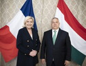 Orban incontra Le Pen, 'errata la politica sanzionatoria Ue' (ANSA)