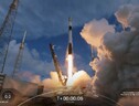 Il lancio numero 31 della SpaceX nel 2022, con 53 satelliti Starlink (fonte: SpaceX) (ANSA)