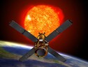 Rappresentazione artistica del satellite Rhessi, in caduta verso la Terra (fonte: NASA) (ANSA)
