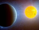 Rappresentazione artistica del pianeta Kepler 10c, nella zona abitabile della sua stella (fonte: NASA/Ames/JPL-Caltech) (ANSA)