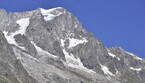 il ghiacciaio in Val Ferret (ANSA)