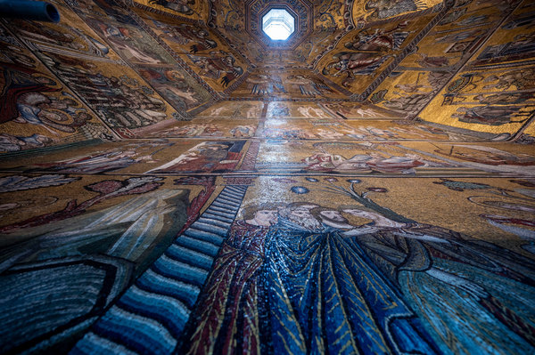 Tornano a splendere i mosaici del Battistero di Firenze © ANSA