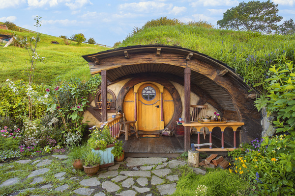Hobbiton, la magica contea del Signore degli Anelli, è ora su Airbnb © Ansa