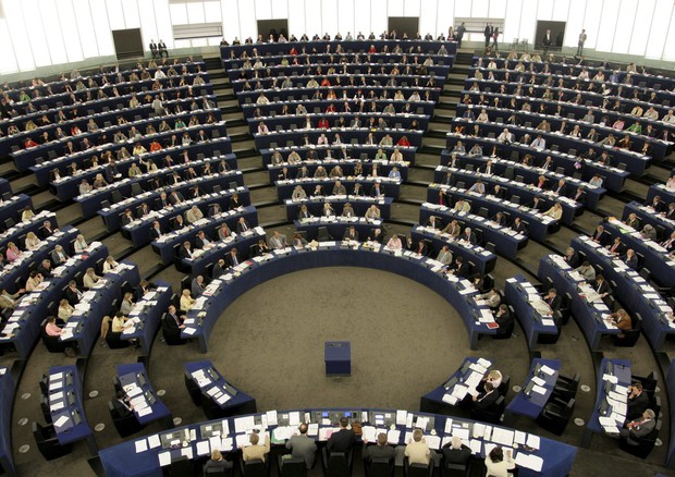 L'emiciclo del Parlamento di Strasburgo (archivio) © EPA