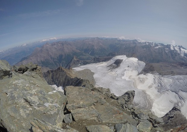 I ghiacciai del Gran Paradiso in arretramento © ANSA