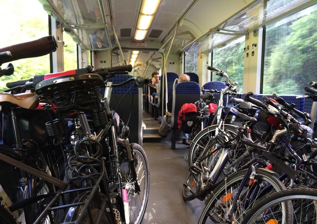 Pe vuole 8 posti per biciclette su tutti i treni europei © ANSA
