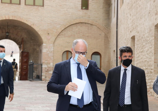 Il ministro Guatieri al Cortile di Assisi © ANSA
