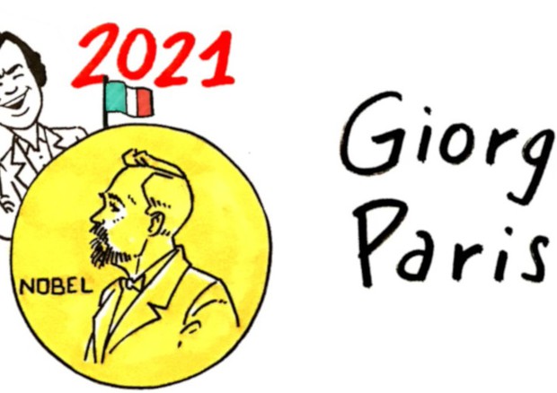 La teoria da Nobel del fisico Giorgio Parisi in un fumetto (fonte: Giorgio Sestili e Giulio Pompei) © Ansa