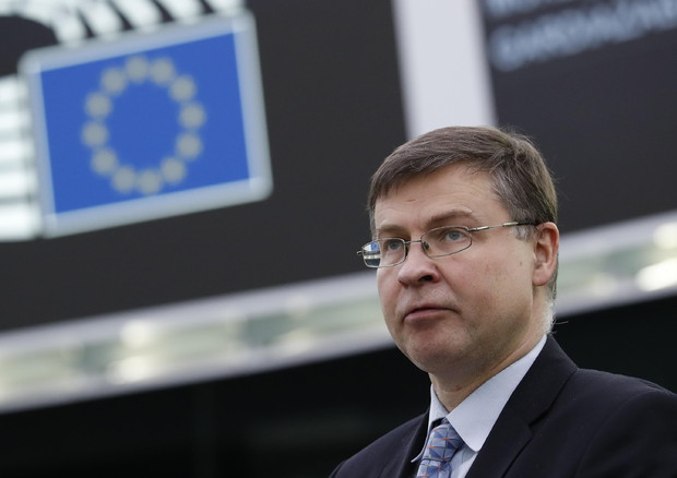 Dombrovskis, cautela Ue su aumento spesa nazionale Italia © EPA