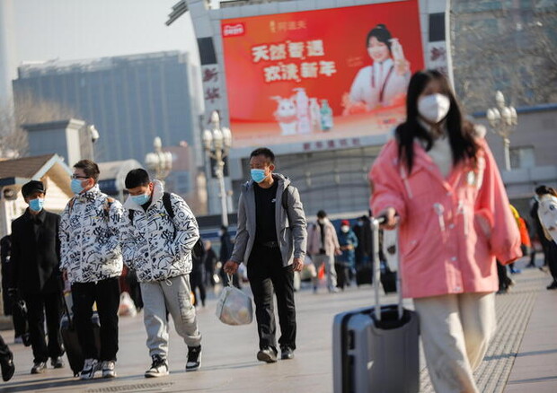 La Cina potrebbe aver già superato il picco dell’epidemia di Covid-19 (Fonte: ANSA/EPA) © Ansa