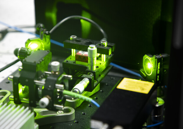 I ricercatori hanno sfruttato la tecnica della fluorescenza, ovvero la capacità di specifiche molecole di diventare luminose quando colpite da una luce (fonte: IIT) © Ansa