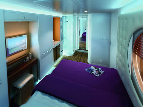 Le cabine speciali per single di Norwegian Cruise Line
