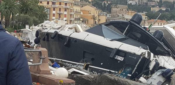 Mareggiata:la procura indaga sul crollo delle dighe di Rapallo e Santa