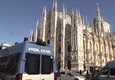 Milano, Duomo e centro storico presidiato dalle forze dell'ordine © ANSA
