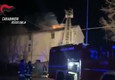 Incendio in un cascinale, 15 persone intossicate nel Reggiano (ANSA)