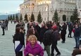 Trieste, il sindaco Dipiazza alla cerimonia di accensione degli alberi di Natale (ANSA)