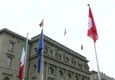 Svizzera, Mattarella accolto dal presidente Cassis (ANSA)