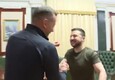 Ucraina, Zelensky incontra l'ex milanista Shevchenko (ANSA)