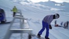 Azzurri snowboardcross si allenano a Cervinia(ANSA)