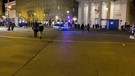 Trieste, manifestanti no green pass allontanati da piazza della Borsa(ANSA)