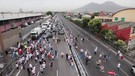 Whirlpool licenzia, gli operai di Napoli bloccano l'autostrada(ANSA)