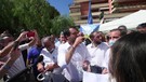 Salvini a Sorrento, al gazebo per la raccolta delle firme per il referendum giustizia(ANSA)