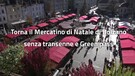 Bolzano, torna il Mercatino di Natale senza transenne e Green pass (ANSA)