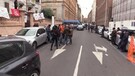Roma, Movimenti per la casa occupano una palazzina in via Sicilia (ANSA)