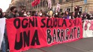 Studenti, a Roma attimi di tensione all'arrivo al Miur (ANSA)