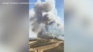 Incendi, Sardegna: vigili del fuoco altoatesini impegnati per combattere le fiamme(ANSA)