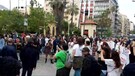 Falcone, contromanifestazione a Palermo: feriti tre poliziotti (ANSA)