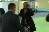 Europee, Marine Le Pen vota in Francia