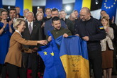 Il Parlamento europeo esorta ad avviare i negoziati di adesione con Ucraina e Moldavia (ANSA)