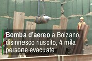 Disinnesco bomba a Bolzano, evacuati in 4 mila