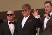 Sir Elton John a Cannes sulle note di Rocketman