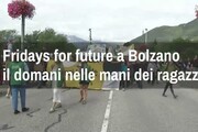 Fridays for future a Bolzano, il domani nelle mani dei ragazzi