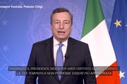 Forum Clima, Draghi: 'Finora siamo venuti meno agli accordi di Parigi'