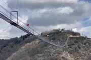 Un ponte tibetano nel cuore dell'Umbria
