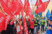 Sciopero dei lavoratori del commercio, flash mob davanti alla prefettura a Cagliari