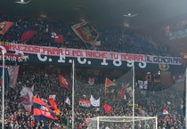 Calcio: Genoa; tifosi curva Nord (ANSA)