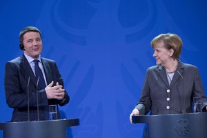 ++ Merkel, non dubito Renzi rispetti patto stabilit ++ (ANSA)
