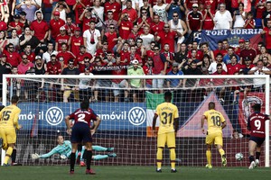 Laliga: Osasuna-Barcellona 2-2 (ANSA)