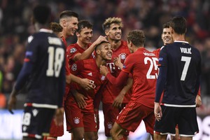 Girone B: Bayern Monaco-Stella Rossa 3-0 (ANSA)