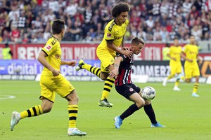 Bundesliga: Eintracht-Borussia Dortmund 2-2 (ANSA)