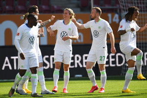 Bundesliga: Augusta-Wolfsburg 1-2 (ANSA)